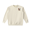 Cream Limbo Town Teddy Heavyweight Crewneck Sweatshirt