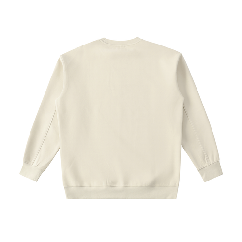 Cream Limbo Town Teddy Heavyweight Crewneck Sweatshirt